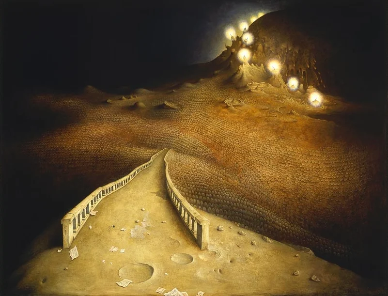 VERLINDE Gemaelde フランス語| Claude Verlinde Claude Verlinde, 1927 | Fantastic Realism painter | Tutt'Art